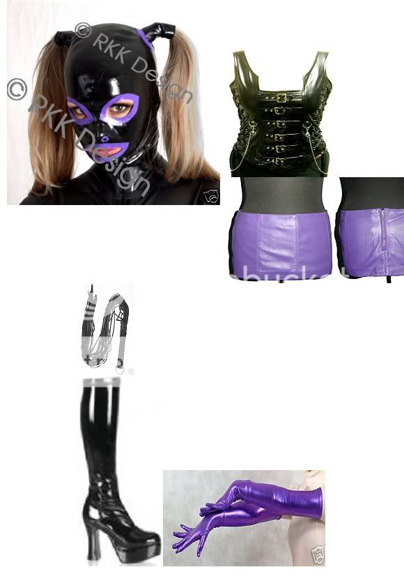 black leather buckled corset purple leather mini skirt black leather buckled corset purple leather mini skirt