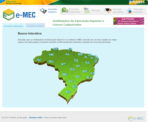 Site e-MEC Site e-MEC