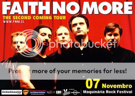 Show Faith No More no Brasil 2009 Show Faith No More no Brasil 2009