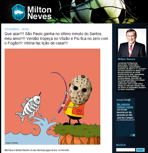 Blog do Milton Neves Blog do Milton Neves