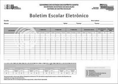 Boletim Escolar 2011 Boletim Escolar 2011