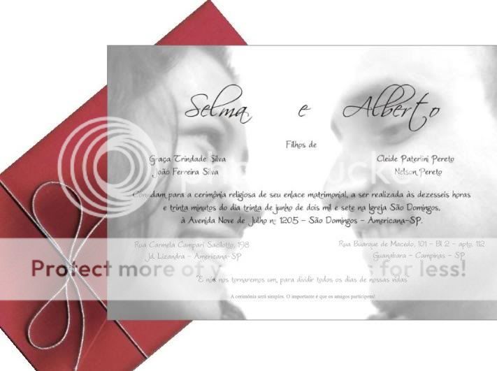 Convites de Casamento Convites de Casamento