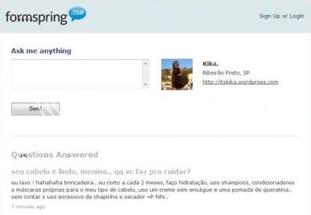Formspring Login Formspring Login