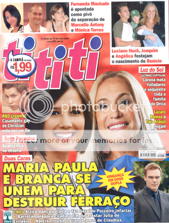 Capa da Revista Tititi Capa da Revista Tititi