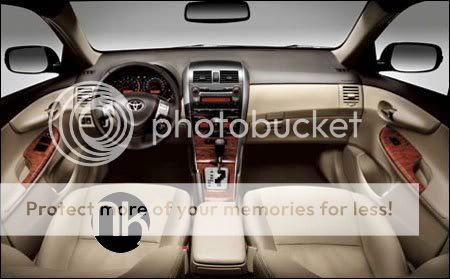 Interior do Corolla 2011 Interior do Corolla 2011